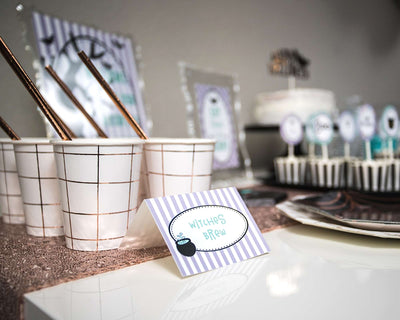 Cute Halloween Party Food Labels