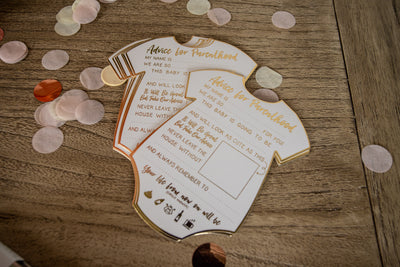 Baby Shower Advice for Parenthood Cards