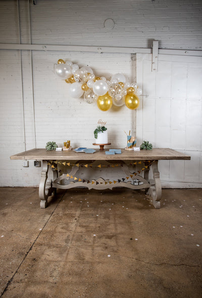 Malibu Blue and Gold Party in a Box