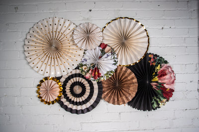 Botanical Party Decorative Fan Backdrop