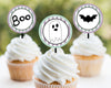 Printable Cute Halloween Cupcake Toppers
