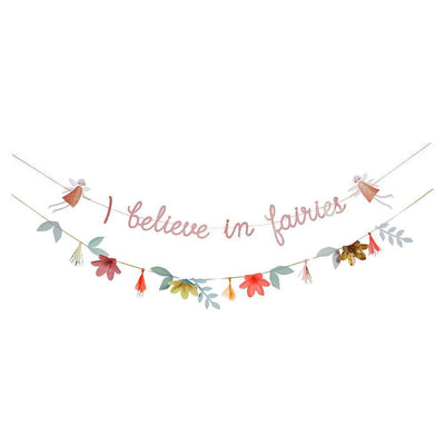 I Believe in Fairies Floral Garland Kit