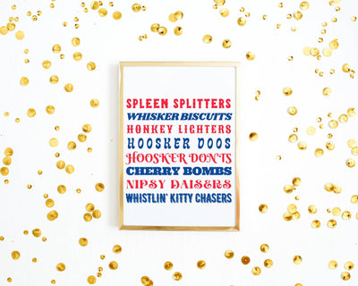 Joe Dirt Fireworks Quote on Sign