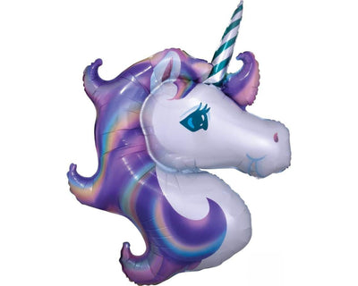 jumbo unicorn mylar party balloon