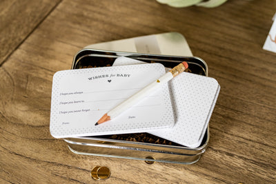 Baby Shower Wishes for Baby Activity Cards