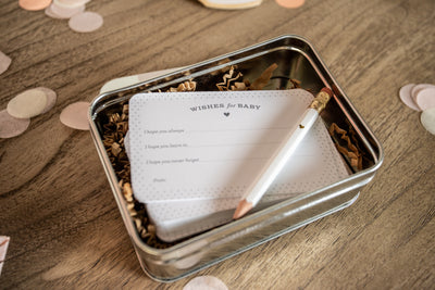 Baby Shower Wishes for Baby Activity Cards