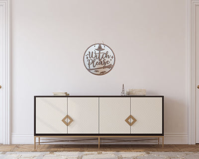 Witch Please Halloween Door Sign