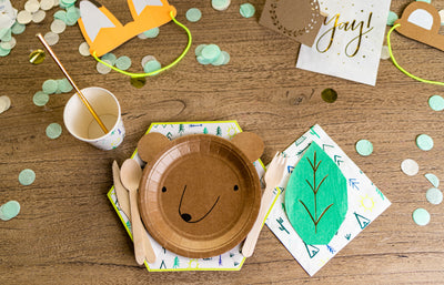 Woodland Adventure Party Tableware