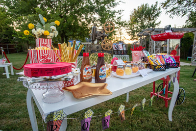 Movie Party Snack Table