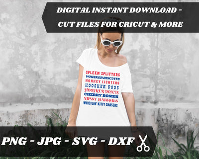 4th of July Funny Clip Art & Cut File | "Joe Dirt" Fireworks "...Whistlin' Kitty Chasers" | INSTANT DIGITAL DOWNLOAD