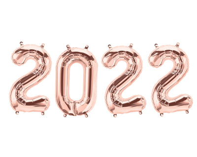 2023 Balloon Garland Banner (Rose Gold, Gold, or Silver)