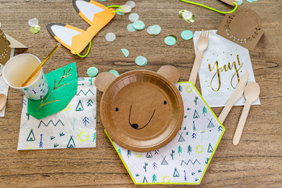 Woodland Adventure Party Place Setting