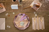 Purple and Rose Gold Party Supplies