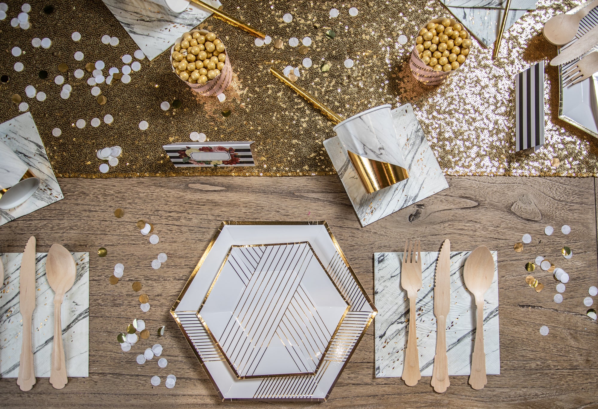 Botanical Party Place Setting