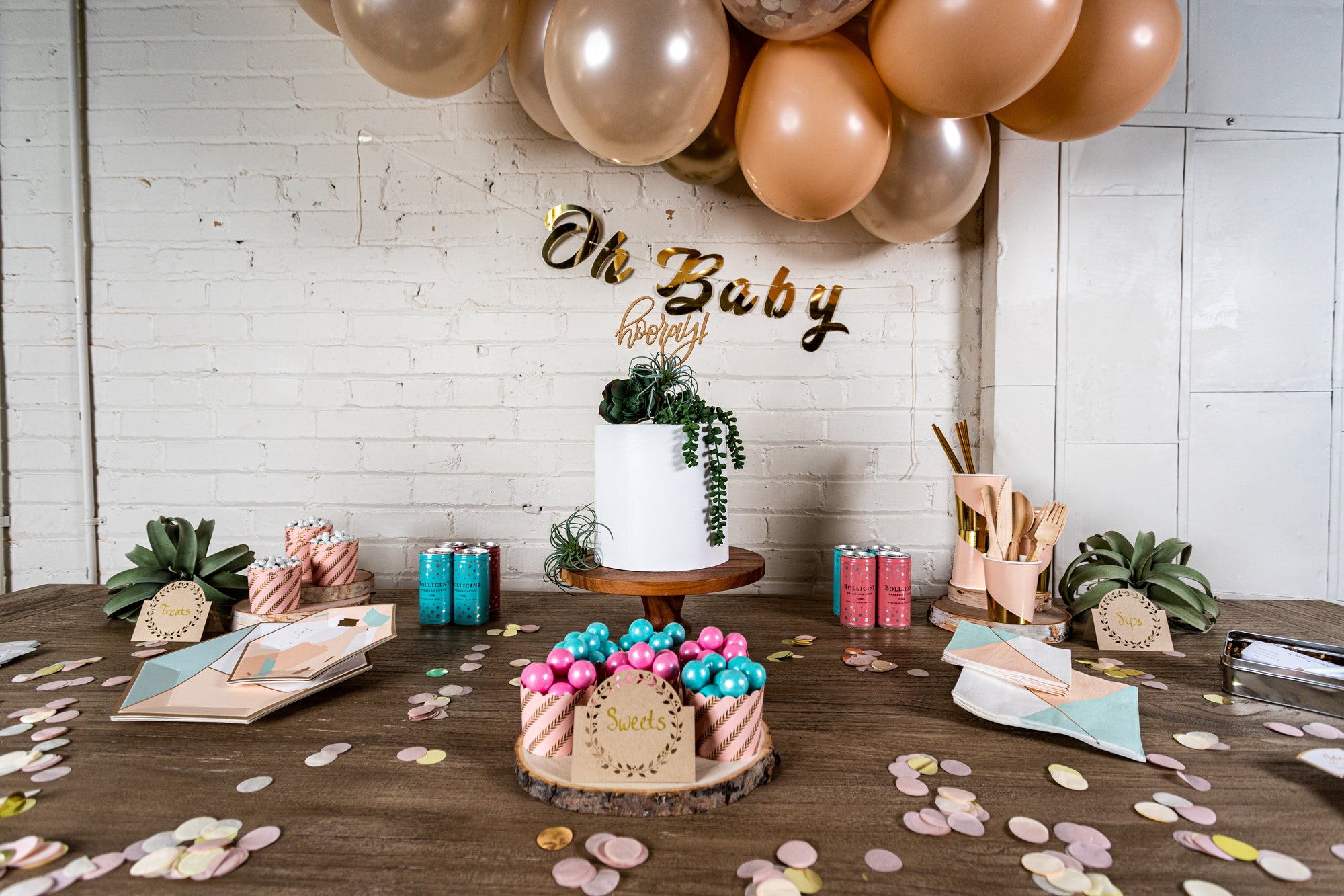 Boho Chic Dessert Table  Baby girl shower themes, Baby shower desserts,  Baby shower dessert table