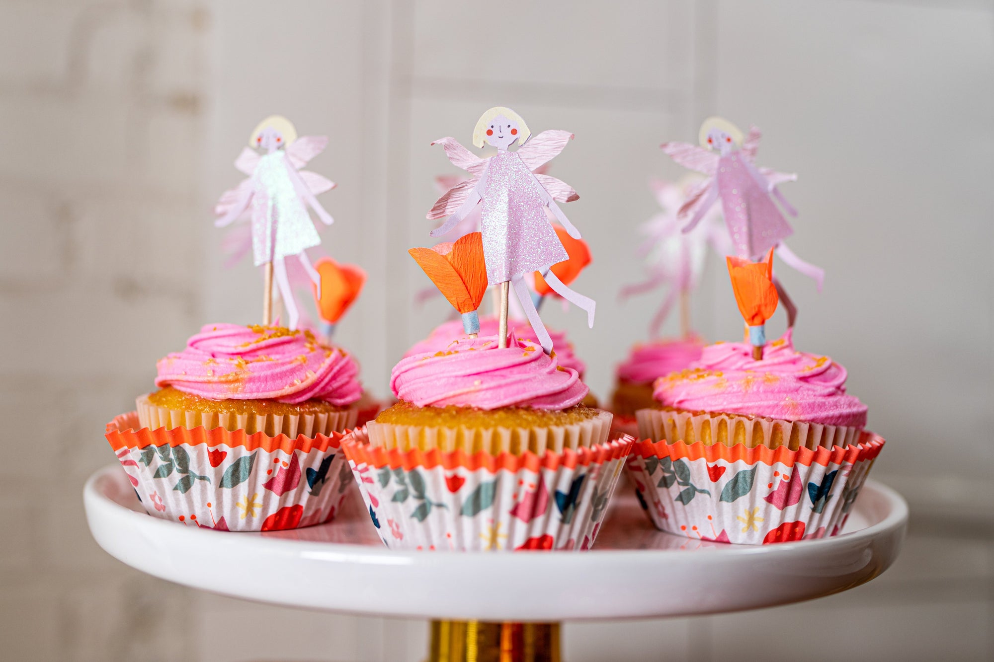 Fairy Cupcake Toppers Fairy Cake Toppers Fairy Cake Decorations for Fairy  Birthday Party Supplies Fairy Baby Shower Supplies Fairy Wedding Decorations
