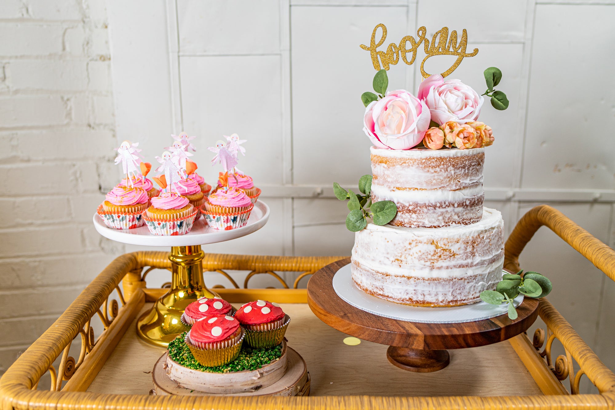 Garden Fairy Party Dessert Table