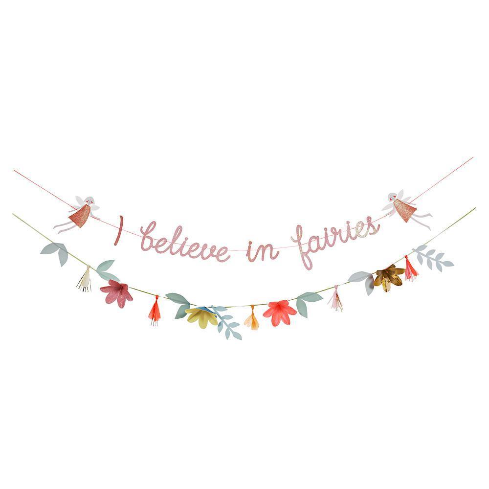 I Believe in Fairies Floral Garland Kit