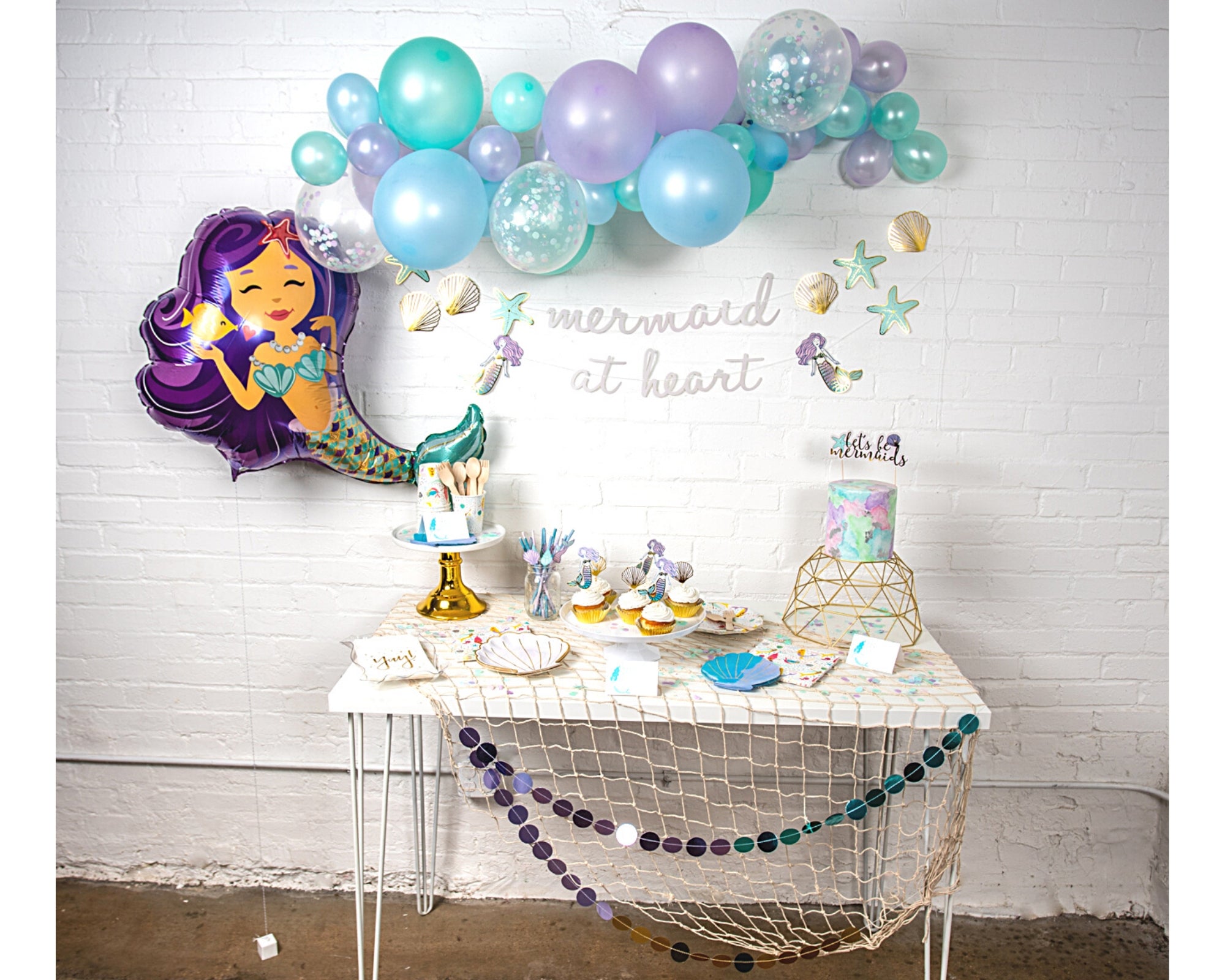 Cake Topper, The Most Magical Mermaid Birthday Party Decorations and  Favors For Kids
