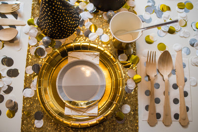 New Years Eve Party Table Setting