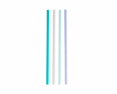 pastel paper party straws, assorted colors