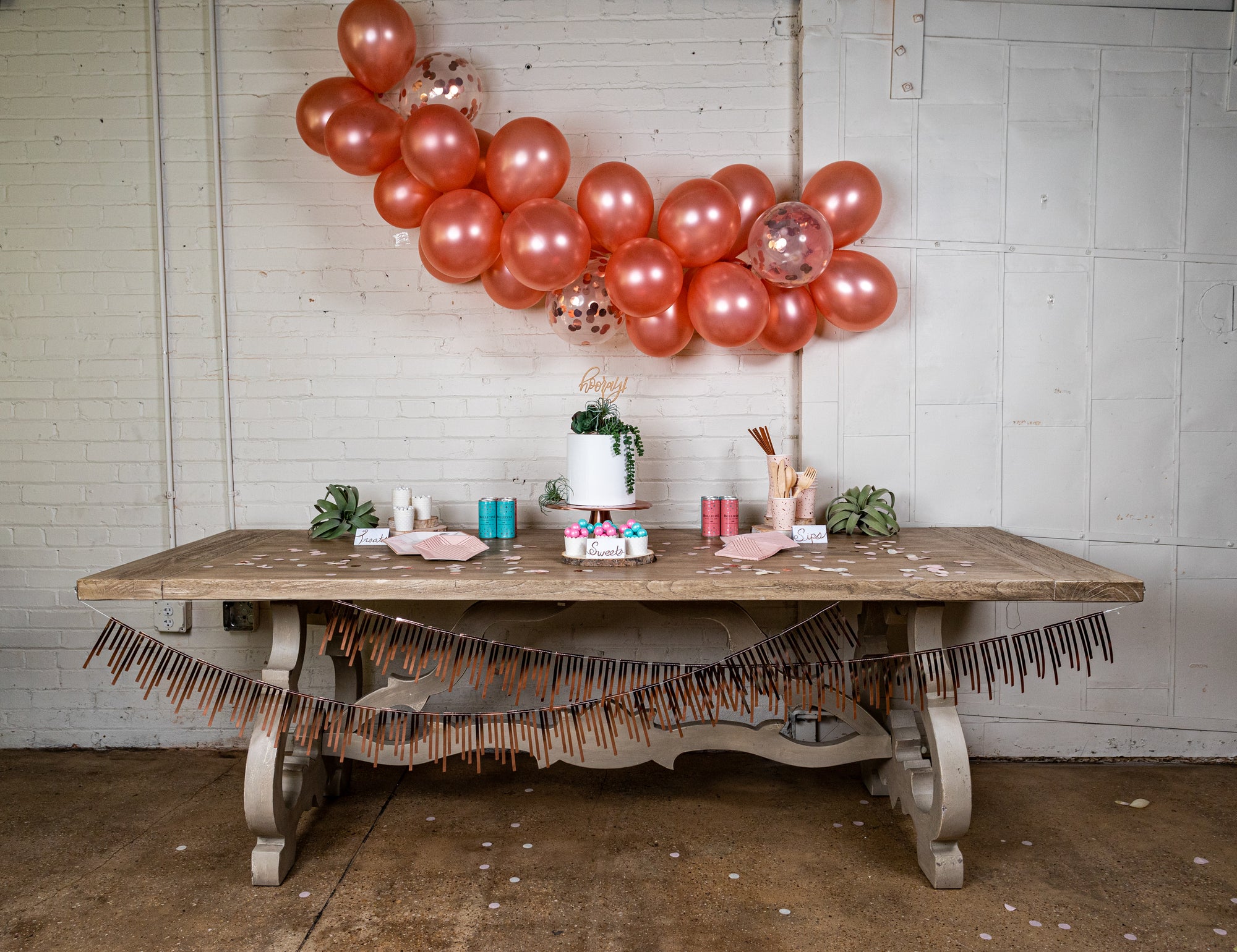 Rose Gold and Marble Party