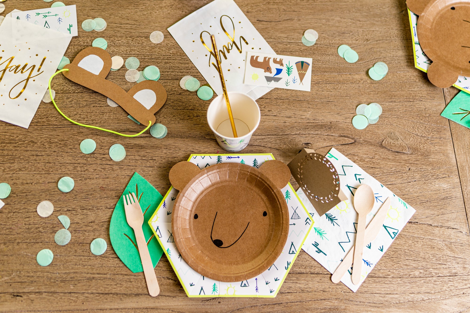 Woodland Adventure Party Supplies